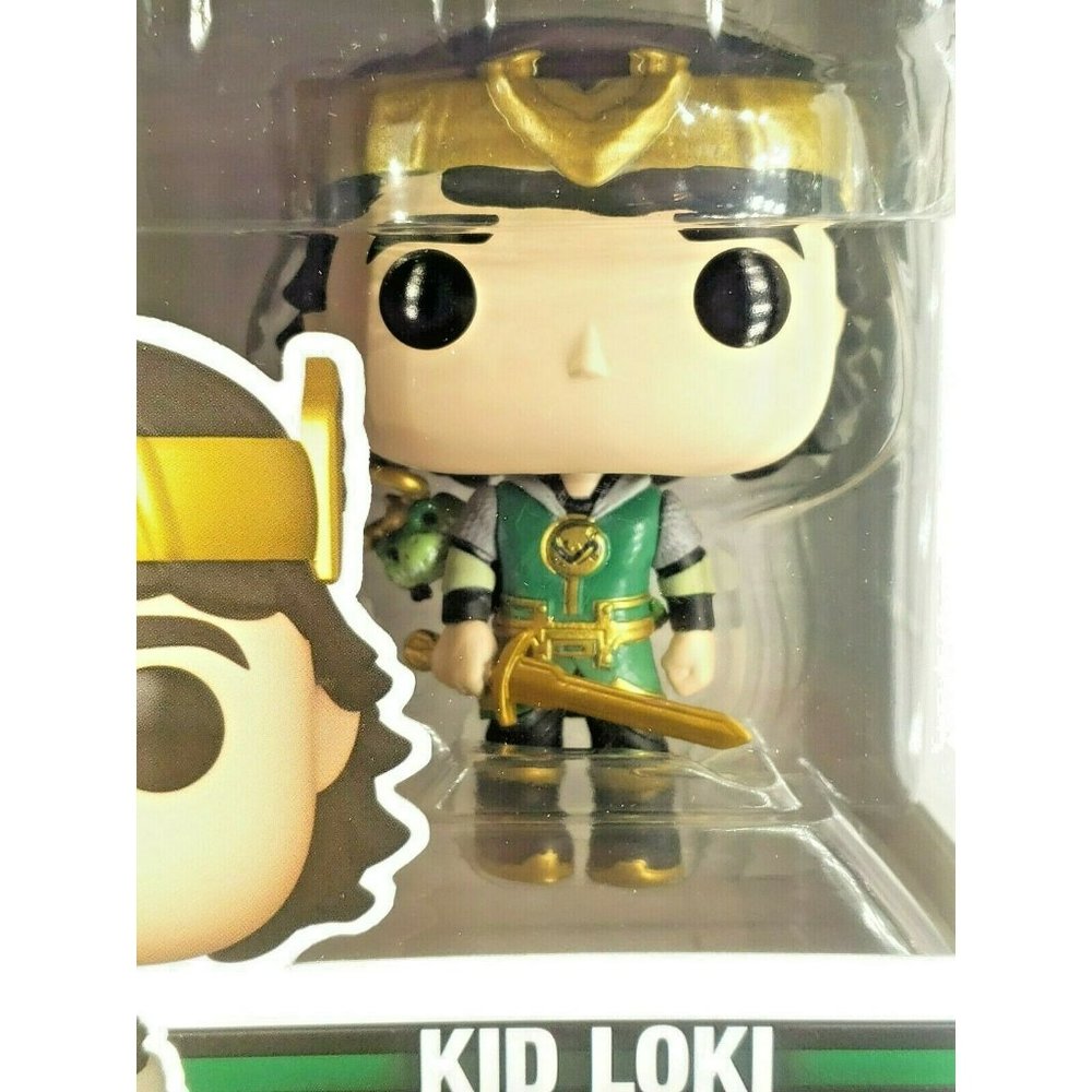 Funko 900 KID LOKI Crown & Sword Marvel Studios Loki Bobble Head New Unopened